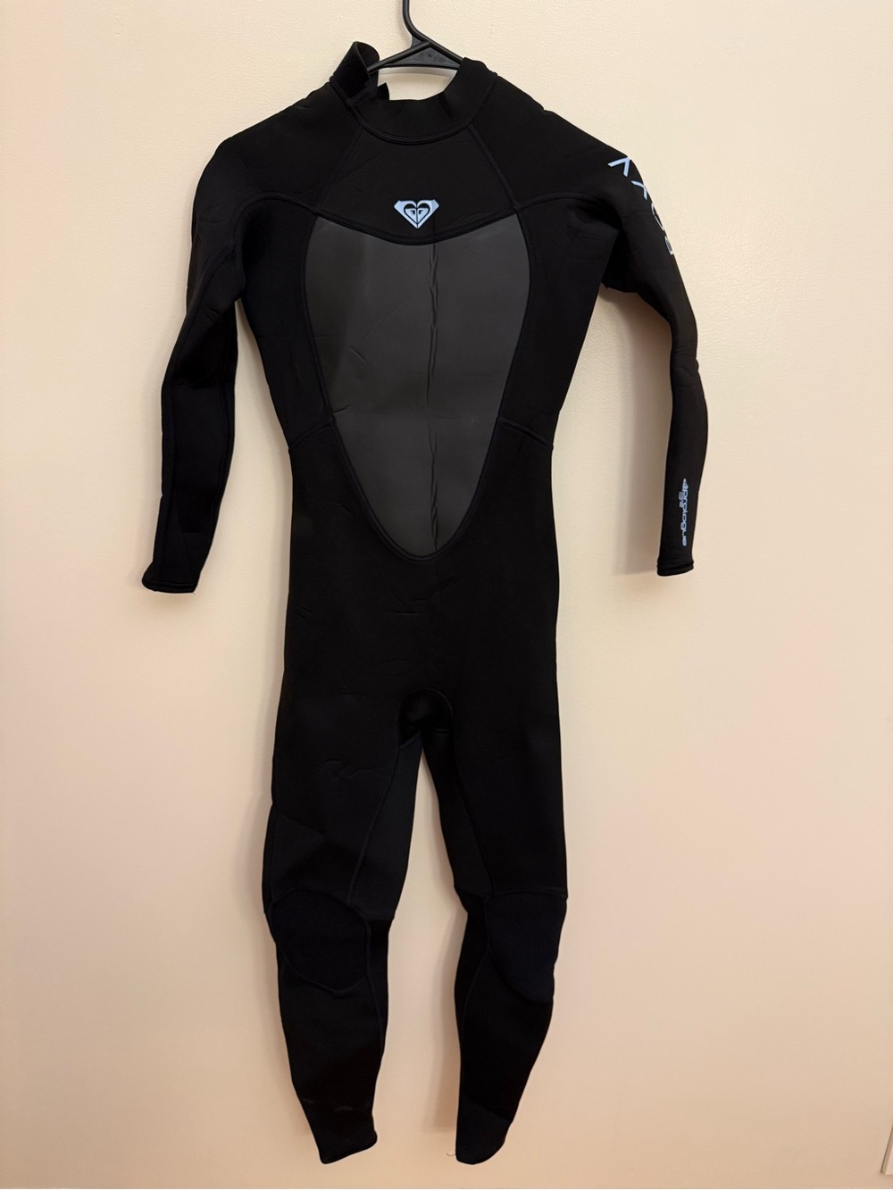 Roxy Prologue Back Zip 3/2 Black Full-Body Wetsuit Long Sleeve One Piece Size 6